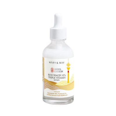 Сыворотка для лица Mary & May Rice niacin 10% Triple Vitamin Serum (80мл) -