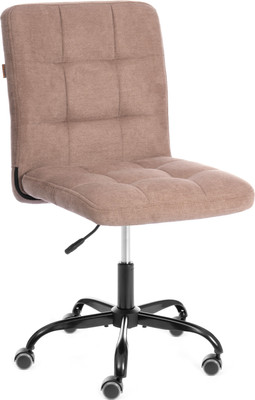 Кресло офисное Tetchair Fiesta metalBL ткань (светло-коричневый, KUB 03) - 