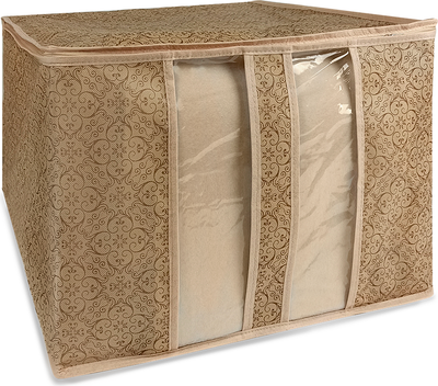 Кофр для хранения Гелеос Миндаль / МНД_28 (бежевый) - 