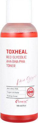 

Тонер для лица, Toxheal Red Glycolic AHA, BHA, PHA