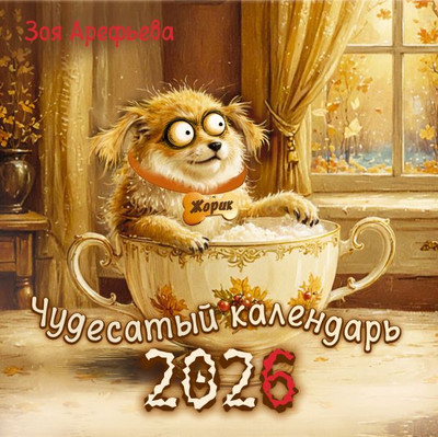 Календарь настенный АСТ Волшебство каждый день. 2026 год (Арефьева Зоя 9785171777890) -