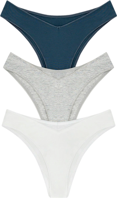Комплект женских трусов Mark Formelle 412541-3 (р.94, шторм) -