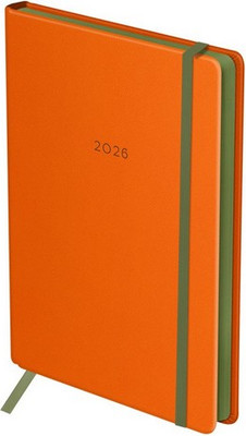 Ежедневник BG Contrast. Orange А5 / DdА5_09463  (176л) -