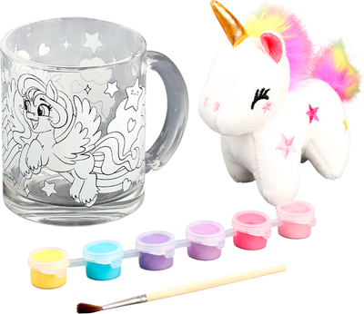 Набор для творчества Sima-Land Кружка под раскраску Пони / 10864513 -