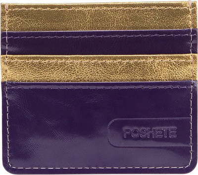 Кардхолдер Poshete 604-116LN-VGD (фиолетовый/золотой) - 