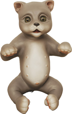 Фигурка коллекционная Magic Manufactory Pets Кот (серый) -