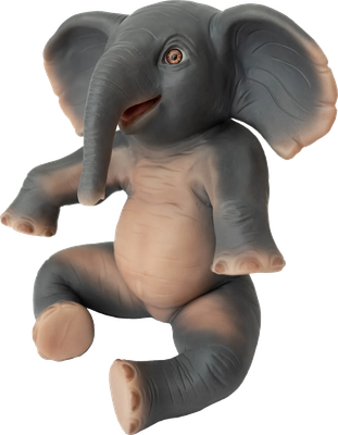 Фигурка коллекционная Magic Manufactory Animals Слон (серый) -