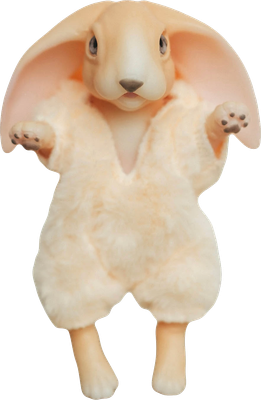 Фигурка коллекционная Magic Manufactory History Зайчонок (персиковый) -