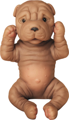 Фигурка коллекционная Magic Manufactory Pets Шарпей (бежевый) -