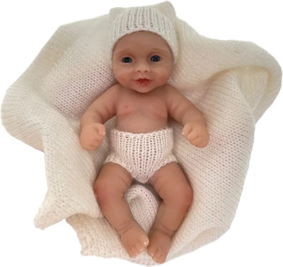 Пупс с аксессуарами Magic Manufactory Magic baby 12см (белый) - 