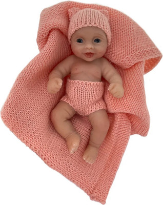 Пупс с аксессуарами Magic Manufactory Magic baby 12см (розовый) - 