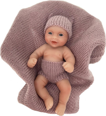 Пупс с аксессуарами Magic Manufactory Magic baby 12см (сиреневый) - 