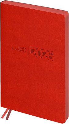 Ежедневник BG Waltz. Scarlet red А6+ / DdА6+_09455   (176л) -