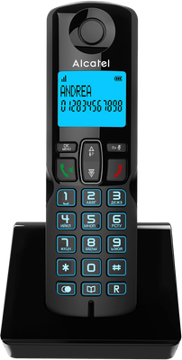 Беспроводной телефон Alcatel S280 (черный) - 