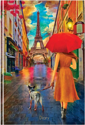 Ежедневник BG  Прогулка по Парижу А5  / ЕН5и136_лг 12391 (136л) - 