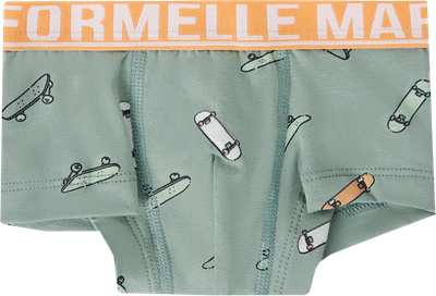 Трусы детские Mark Formelle 413354 (р.92/98-52-48, скейты на зеленом) -