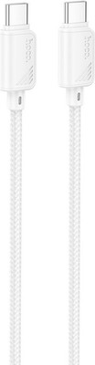 Кабель Hoco X113 Type-C to Type-C (1м, белый) - 