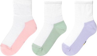 Носки детские Mark Formelle 444A-3078 (р.20, белый/розовый/светлый эвкалипт/светлая лаванда) -