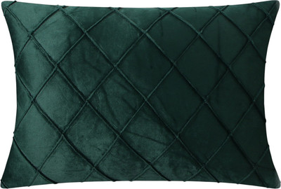Подушка декоративная Этель Соло / 10766715 (изумрудный) -