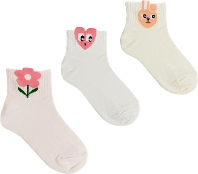 Носки детские Mark Formelle 452A-2771 (р.22, зефирный/белый/молочный) -