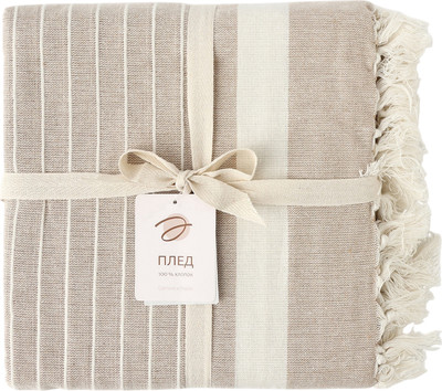 

Плед, Beige stripe / 10864987