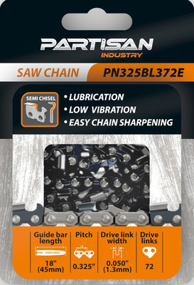 Цепь для пилы Partisan PN325BL372E - 