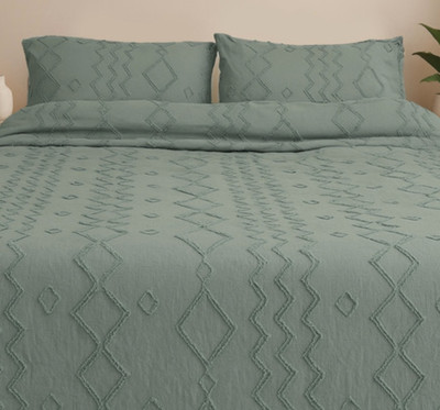 

Комплект постельного белья, Евро Tufting Орнамент / 10883196