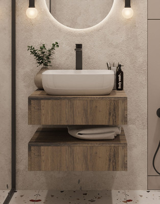 Тумба под умывальник ЗОВ Токио Премиум 70 / TP270AWPTOC (аттик) -