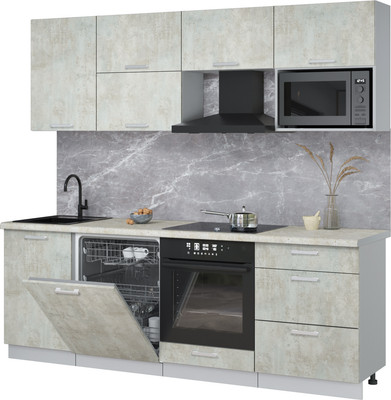 

Кухонный гарнитур, Мила Лайт 2.3-ПМ2