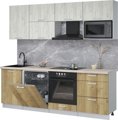 

Кухонный гарнитур, Мила Лайт 2.3-ПМ2