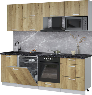 

Кухонный гарнитур, Мила Лайт 2.3-ПМ2