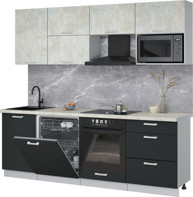 

Кухонный гарнитур, Мила Лайт 2.3-ПМ2