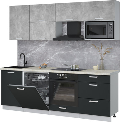 

Кухонный гарнитур, Мила Лайт 2.3-ПМ2