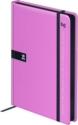 Ежедневник BG Monochrome. Mulberry А6 / DdА6_09624  -