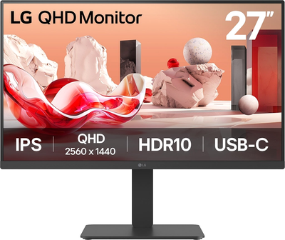 Монитор LG 27BA65QB-B (27BA65QB-B.ARUZ) - 
