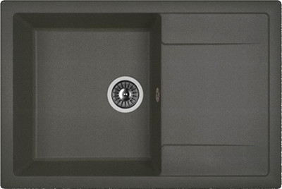Мойка кухонная Arfeka Zia 76 (графитовый) -