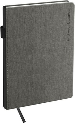 Ежедневник BG Fillsta. Gray А5 / DuA5_61278 (136л) -