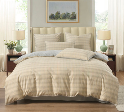 Комплект постельного белья Sofi de Marko Джагер Евро 4н / Евро-5716 (тауп) -