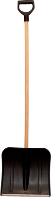 

Лопата для уборки снега, с березовым черенком высший сорт с V-образной ручкой
