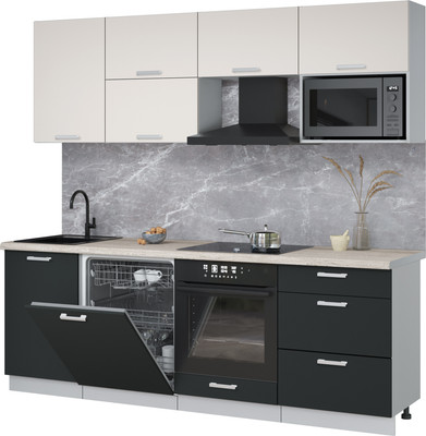 

Кухонный гарнитур, Мила Лайт 2.3-ПМ2