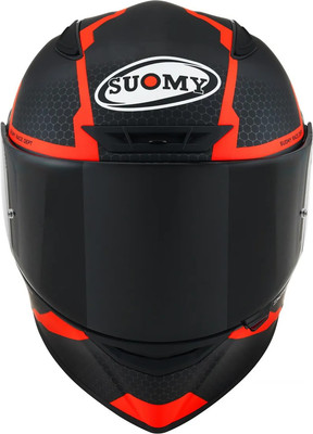 Мотошлем Suomy Track-1 Reaction / K6T10007.5 (L, черный матовый/красный) - 