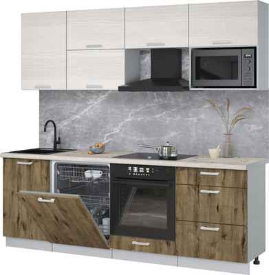 

Кухонный гарнитур, Мила Лайт 2.3-ПМ2