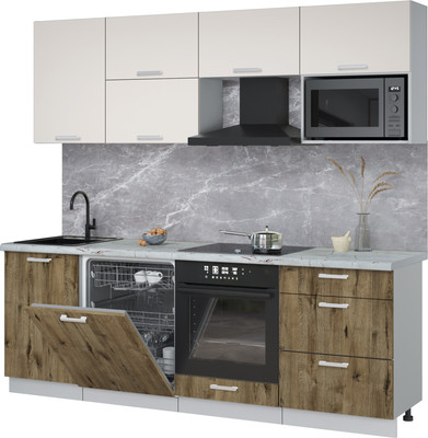 

Кухонный гарнитур, Мила Лайт 2.3-ПМ2