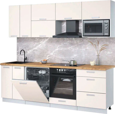 

Кухонный гарнитур, Мила Лайт 2.4-ПМ2