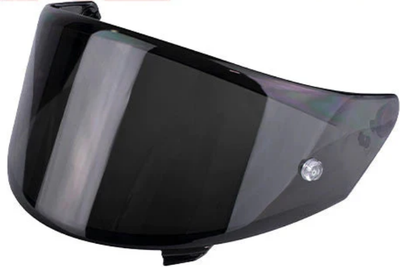 Визор для мотошлема KYT Nz Race Dark Smoke / YANF0VS0 (черный/затемненный) - 
