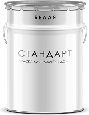 Краска СТиМ АК 514 Стандарт (33кг, ведро, белый) - 
