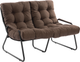 Диван Tetchair Эрго рогожка (коричневый, 3М7-147) -