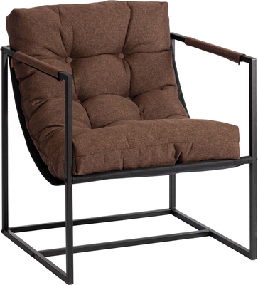Кресло мягкое Tetchair Чарли рогожка (коричневый, 3М7-147) -