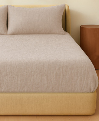 Простыня Sima-Land Home Linen collection / 10857011 (бежевый) - 