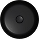 Умывальник Arrow AP41025B-MB с донным клапаном (черный матовый) -